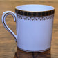 Vintage Bavaria Gold Border Print Demitasse Coffee Cup