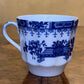 Vintage Blue & White Print Cup 