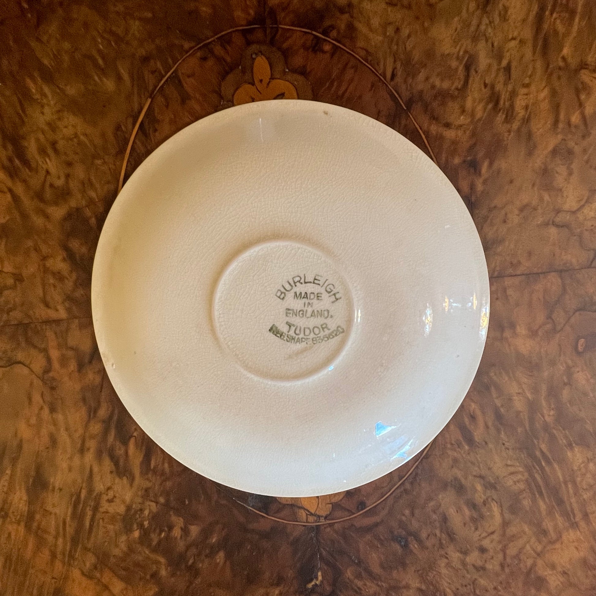 Vintage Burleigh Ware Tudor Cup Saucer