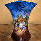 Vintage Cottage Print Vase