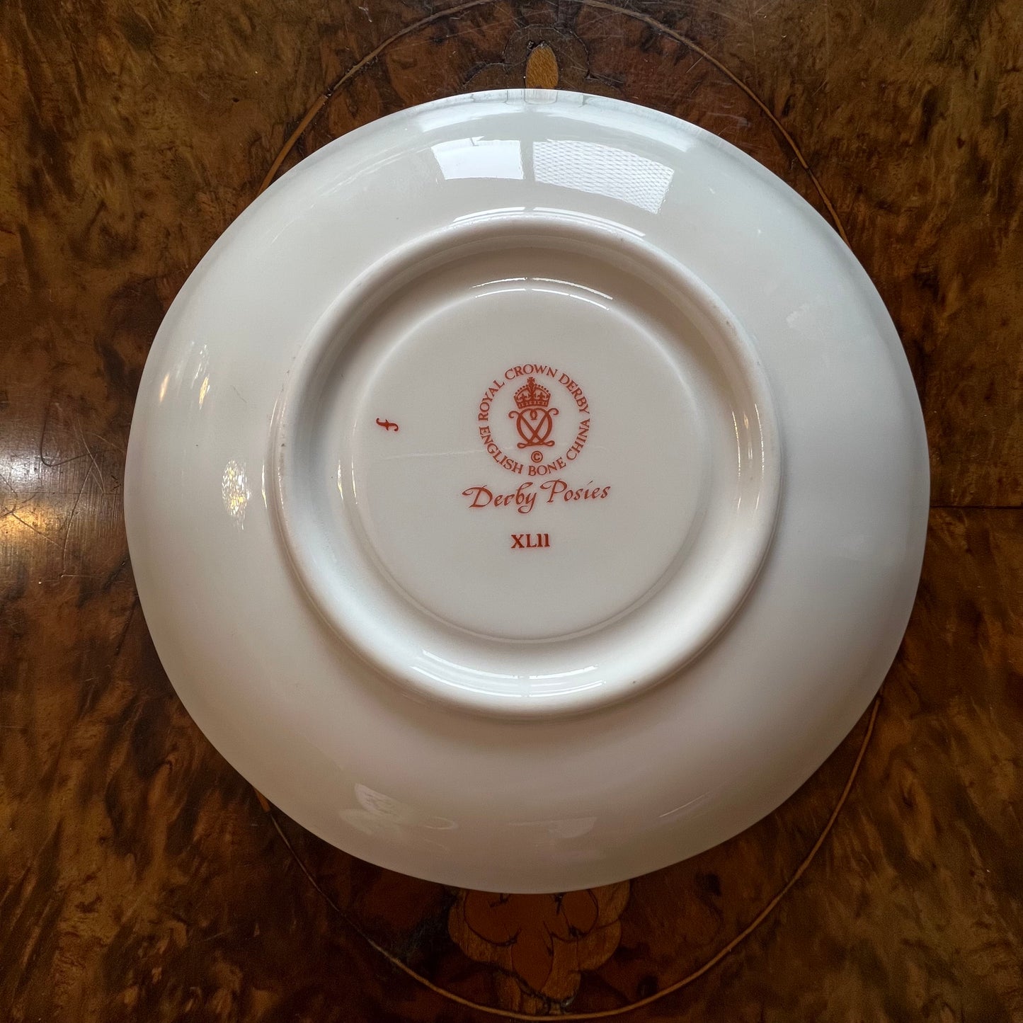 Vintage Crown Derby Derby Posies Tea Cup Saucer Plate 