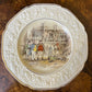 Vintage Crown Ducal Mr Pickwick Meets Sam Weller Dinner Plate