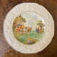 Vintage Crown Ducal Old Tavern Scene Dinner Plate