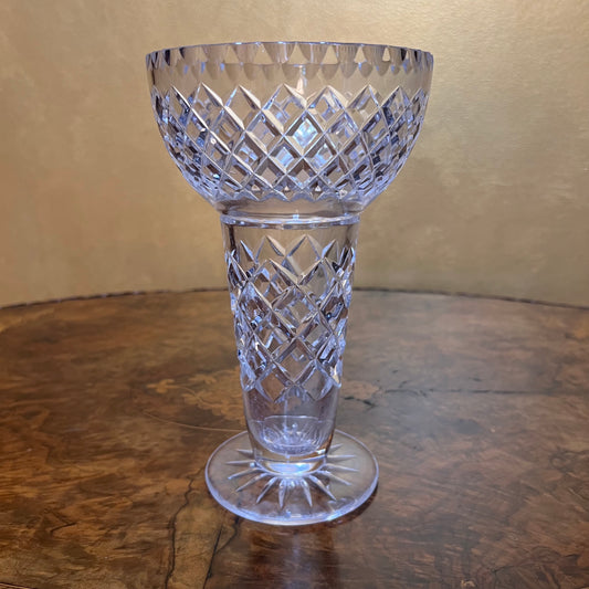 Vintage Crystal Cut Vase