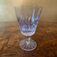 Vintage Crystal Cut Water Glasses Set 