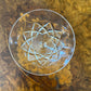 Vintage Crystal Small Martini Glasses Set 
