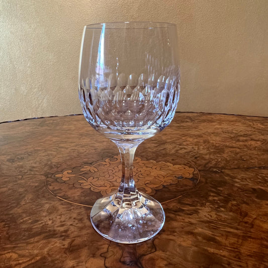 Vintage Crystal Water Goblet