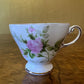 Vintage Foley Pink Rose Tea Cup Trio 