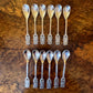 Vintage Gero Zilvium Silver Plated Spoons 