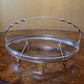Vintage Glass Serving Divider Platter