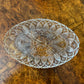 Vintage Glass Serving Divider Tray 