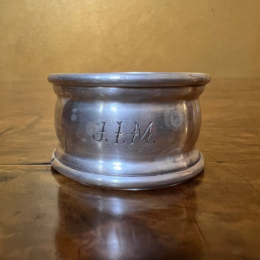 Vintage JIM Sterling Silver Napkin Ring