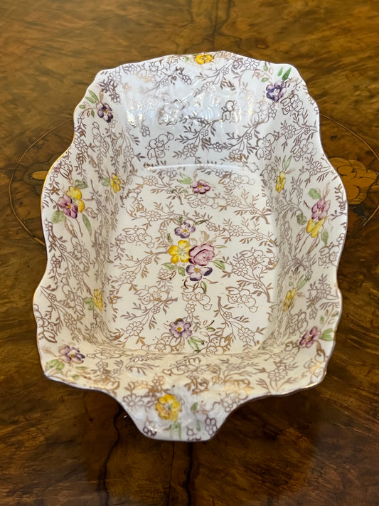 Vintage James Kent Pearl Delight Large Trinket Bowl