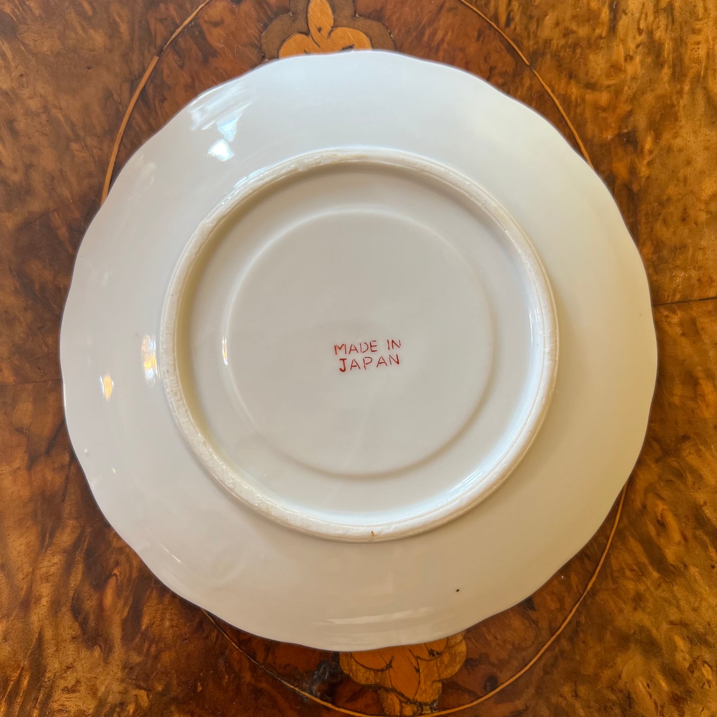 Vintage Japanese Green Saucer