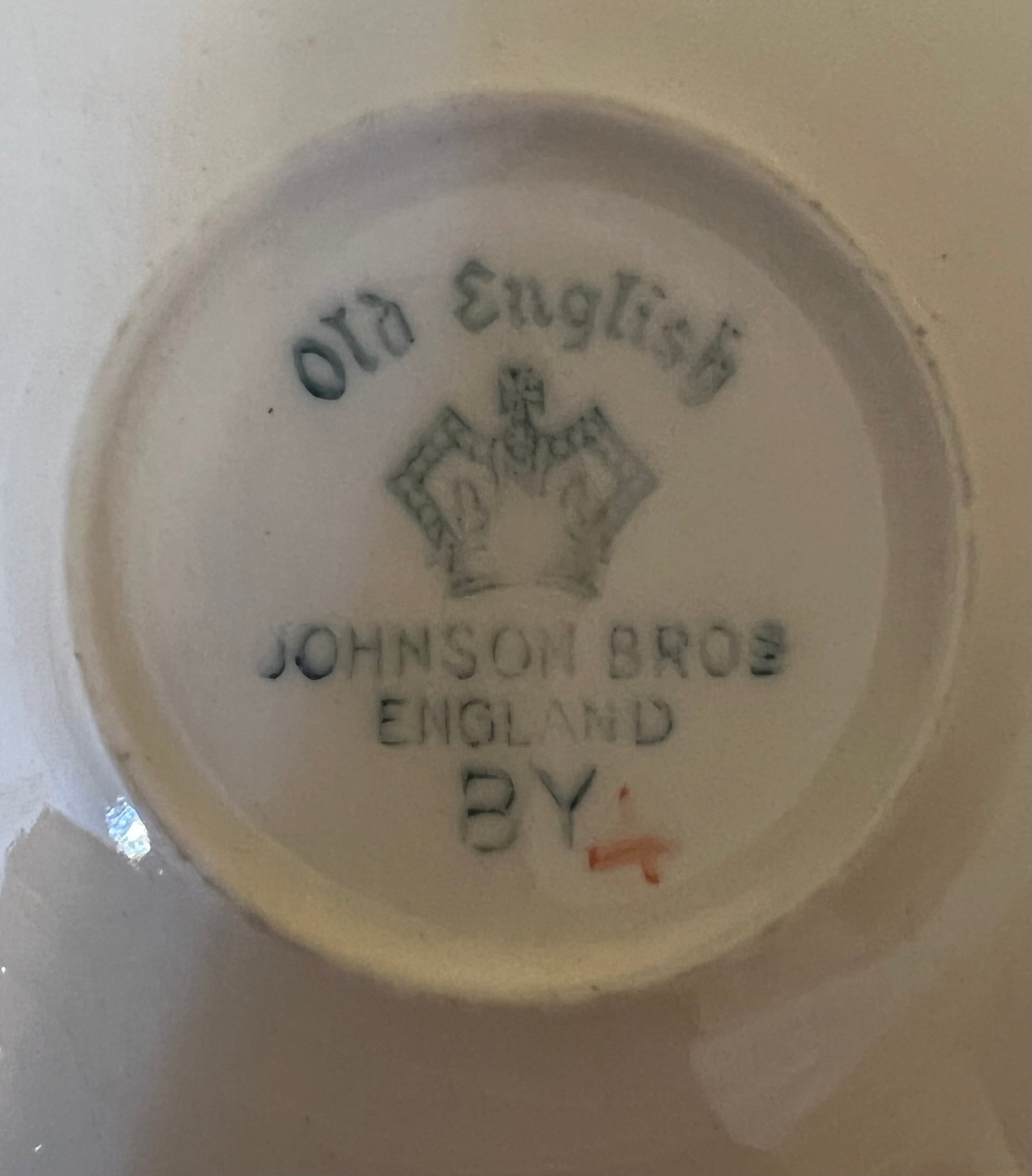 Vintage Johnson Bros Rose Print Side Plate 