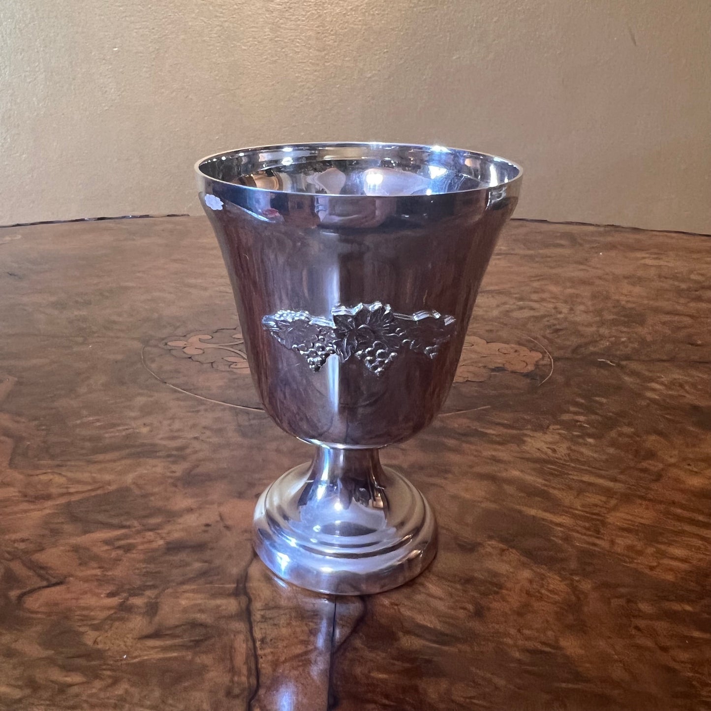 Vintage Kenson Silver Plated Goblet