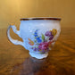 Vintage LC Bernadotte Floral Gold Trim Demitasse Cup 