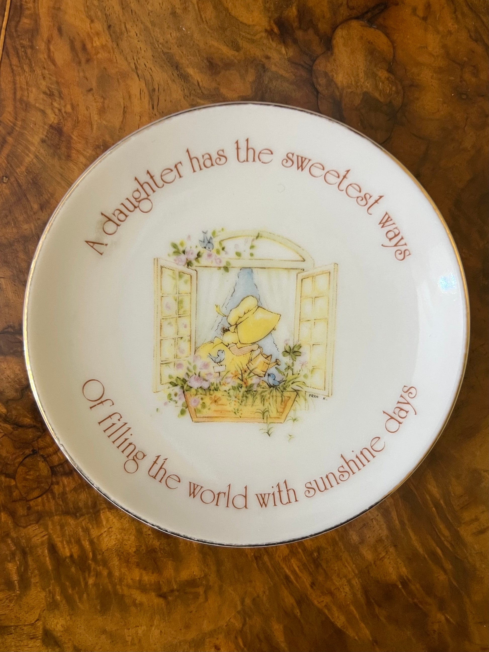 Vintage Lasting Treasures American Greetings "A Daughter Has The Sweetest Ways"
