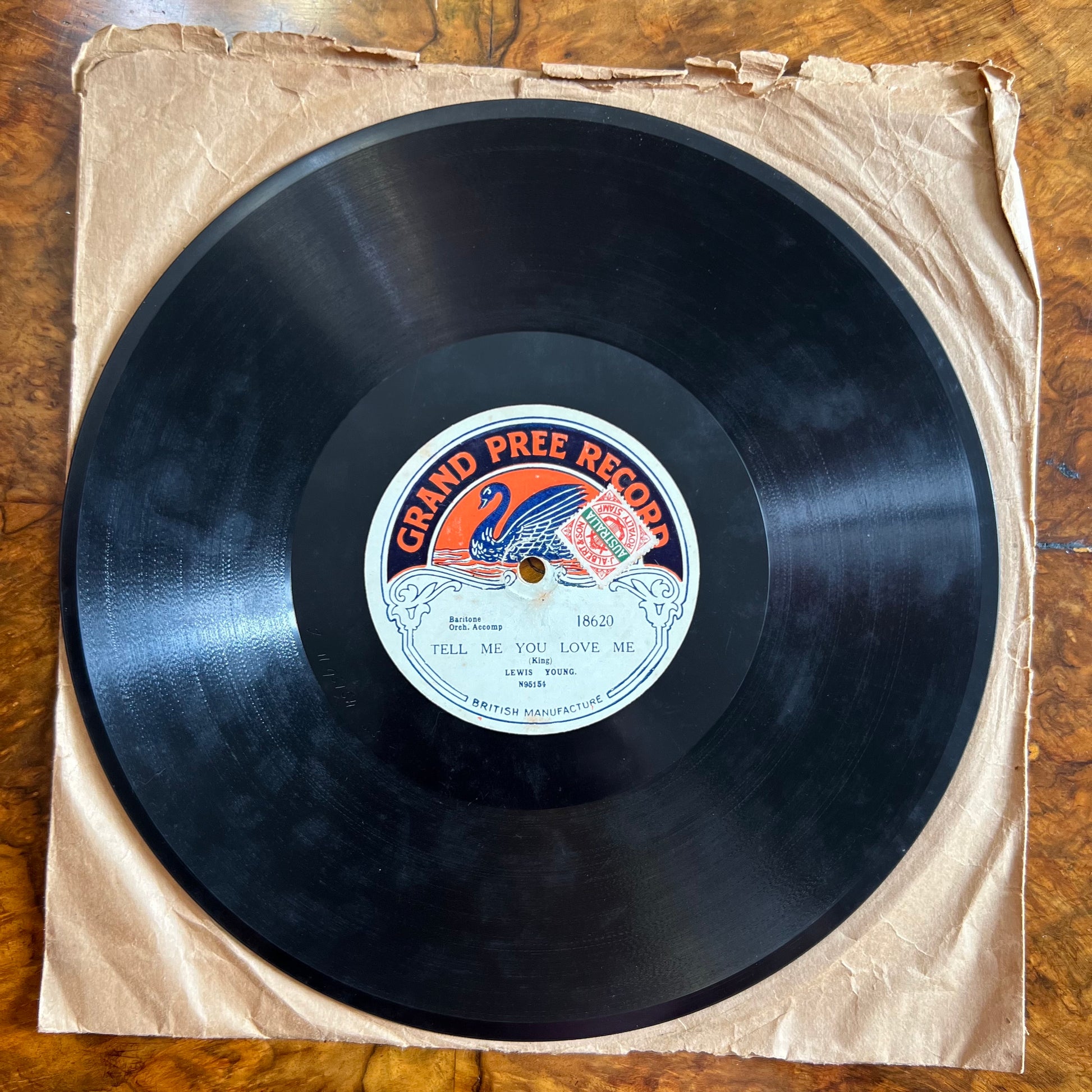 Vintage Lewis Young Drifting & Dreaming/ Tell Me You Love Me Record