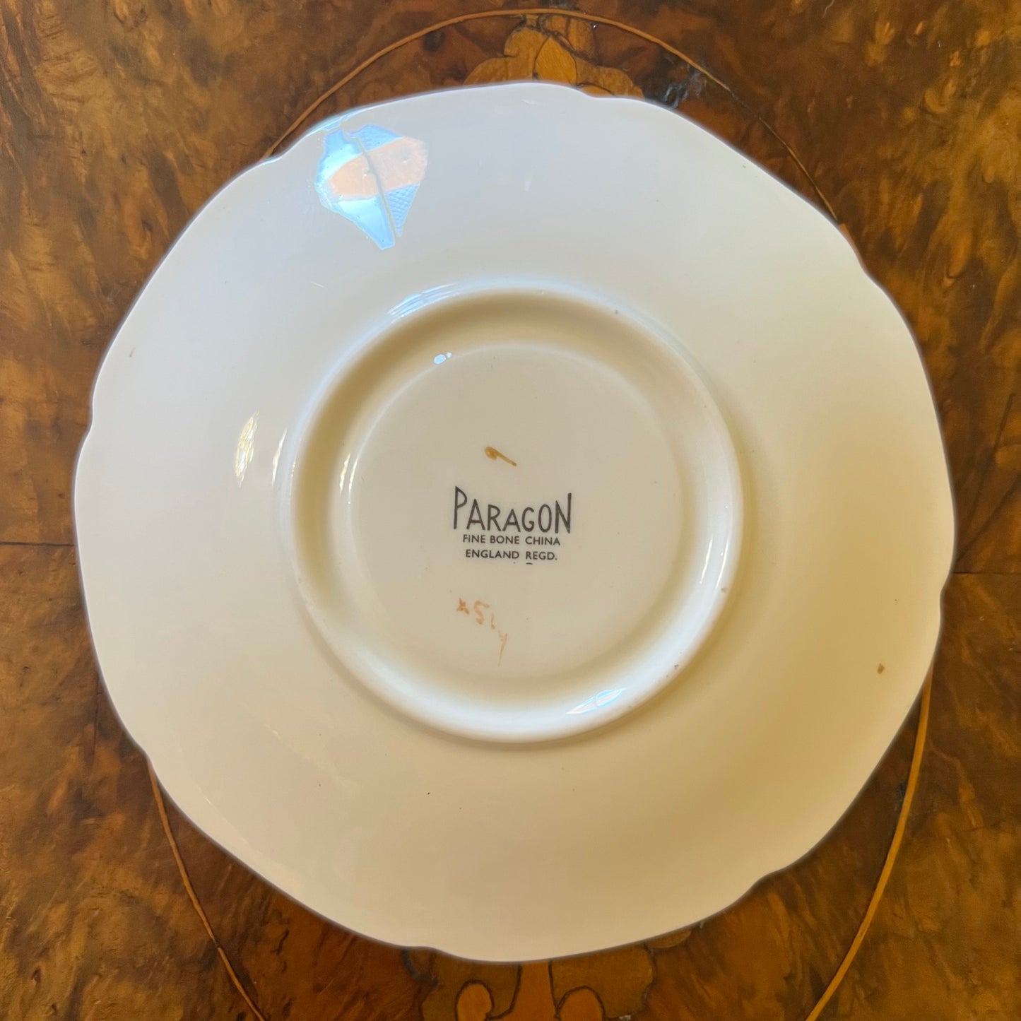 Vintage Paragon Tapestry Rose Saucer Plate