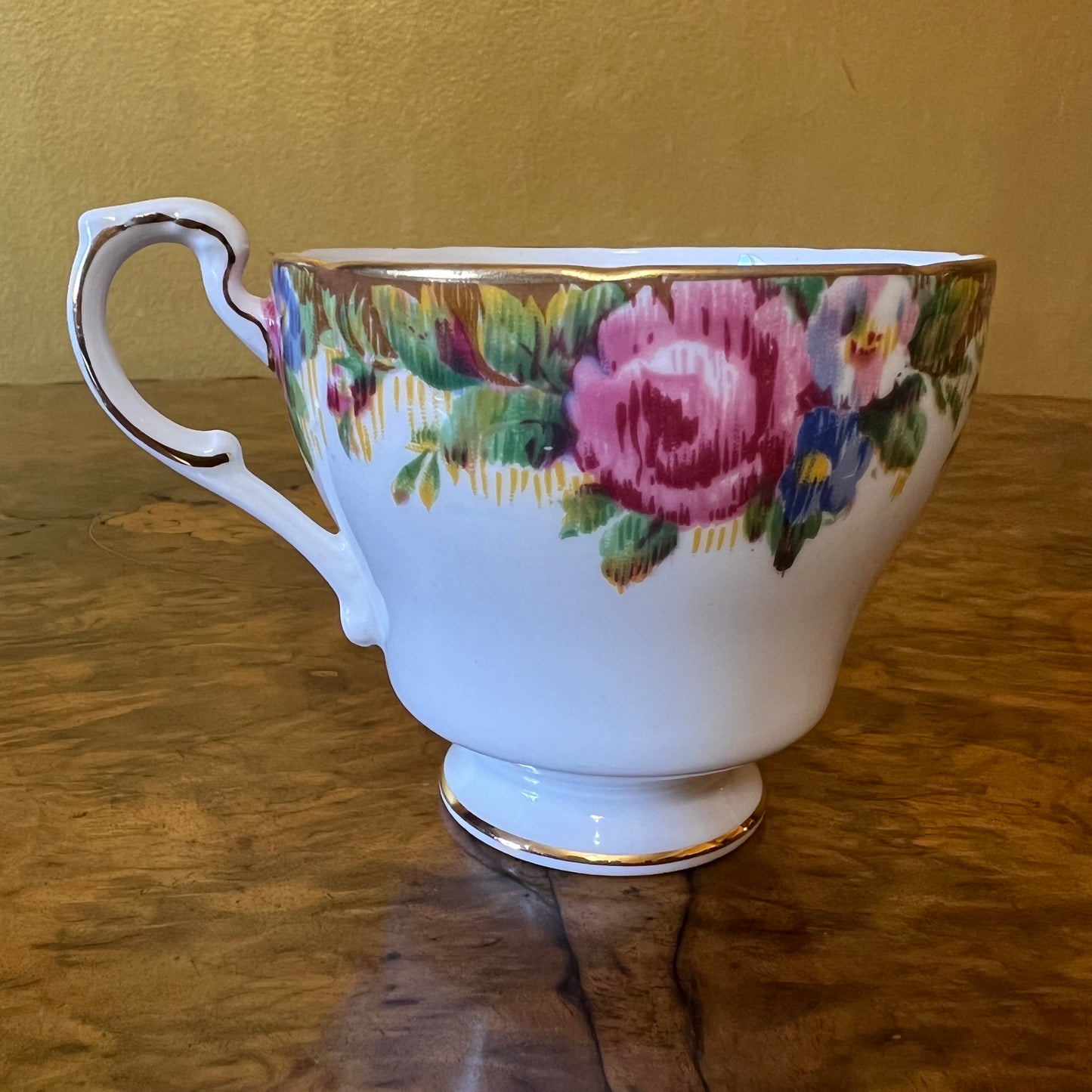 Vintage Paragon Tapestry Rose Tea Cup 