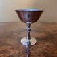 Vintage Portugal Silver Plated Champagne Glass