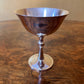 Vintage Portugal Silver Plated Champagne Glasses 