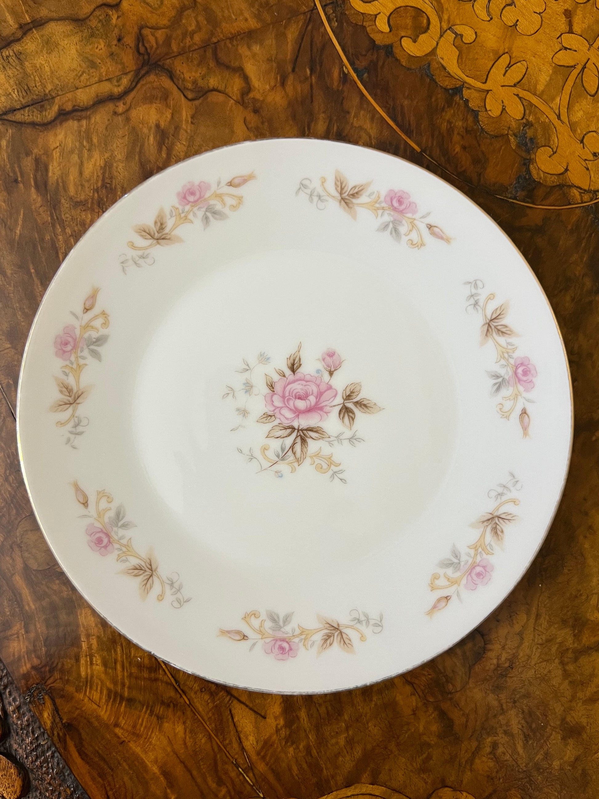 Vintage_Princess_Yamato_Floral_Side Plate 