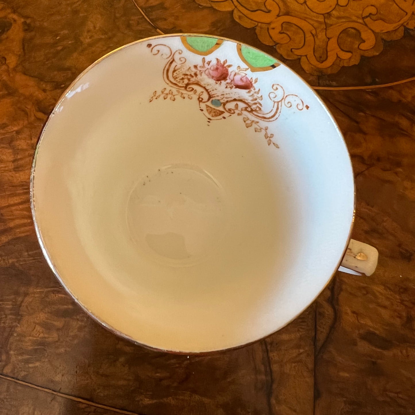 Vintage Printed Floral Cup