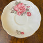 Vintage Queen Anne Rose Saucer 