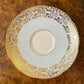 Vintage Royal Adderley Gold Floral Demitasse Coffee Cup 