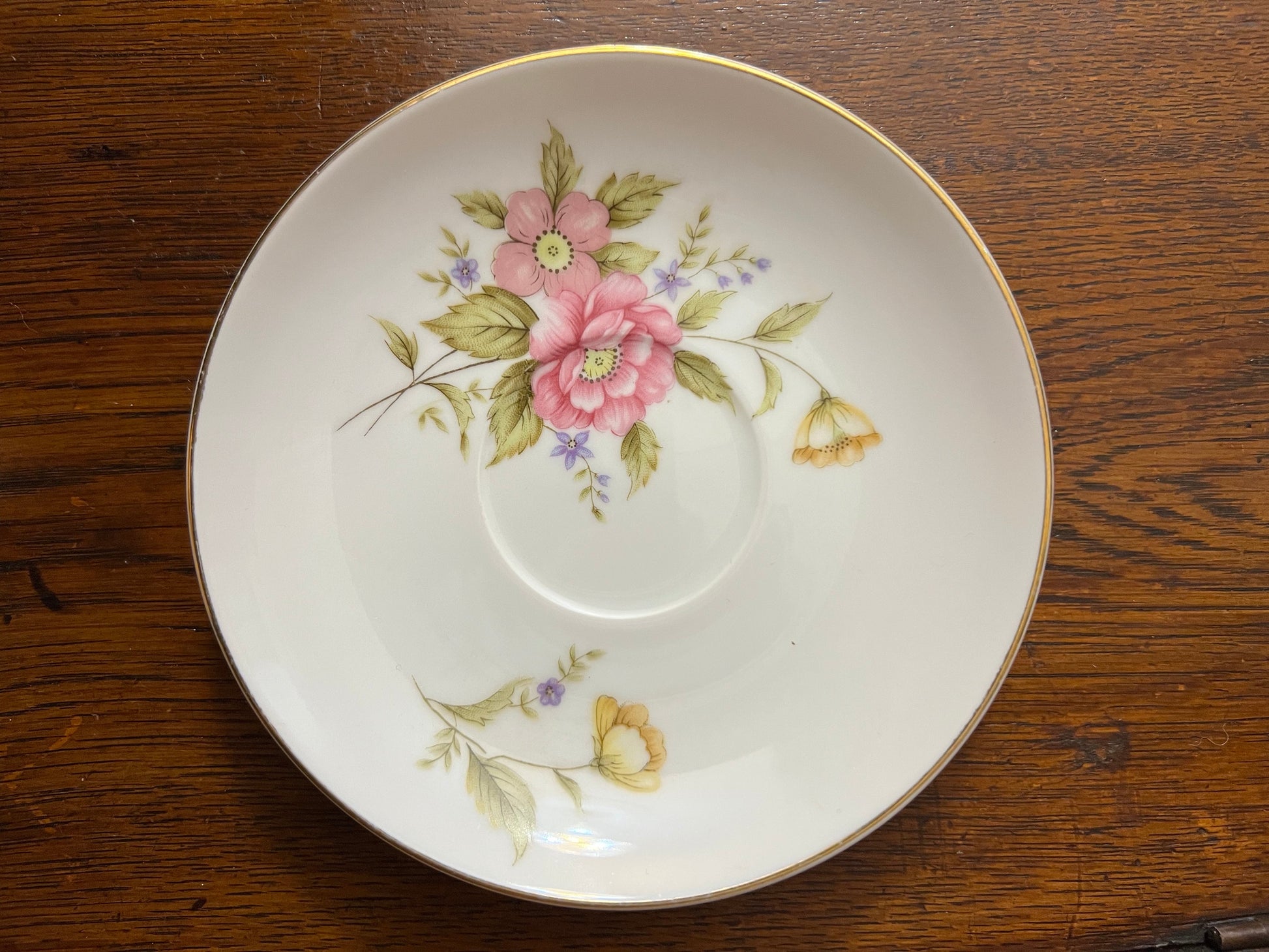 Vintage Royal Series Victoria Yamato Floral Saucer Replacement