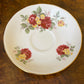 Vintage Royal Vale Crimson Rose Saucer