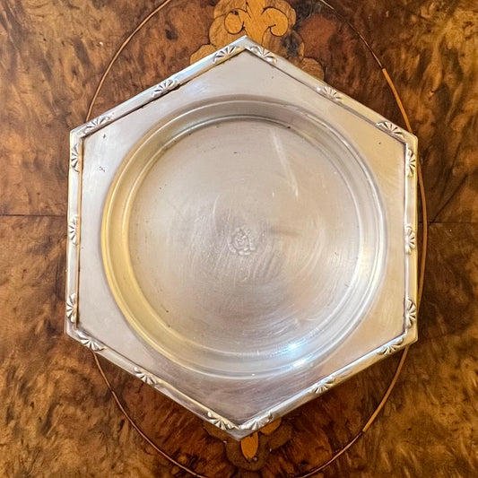 Vintage Silcraft Silver Plated Dish or Wine Coaster