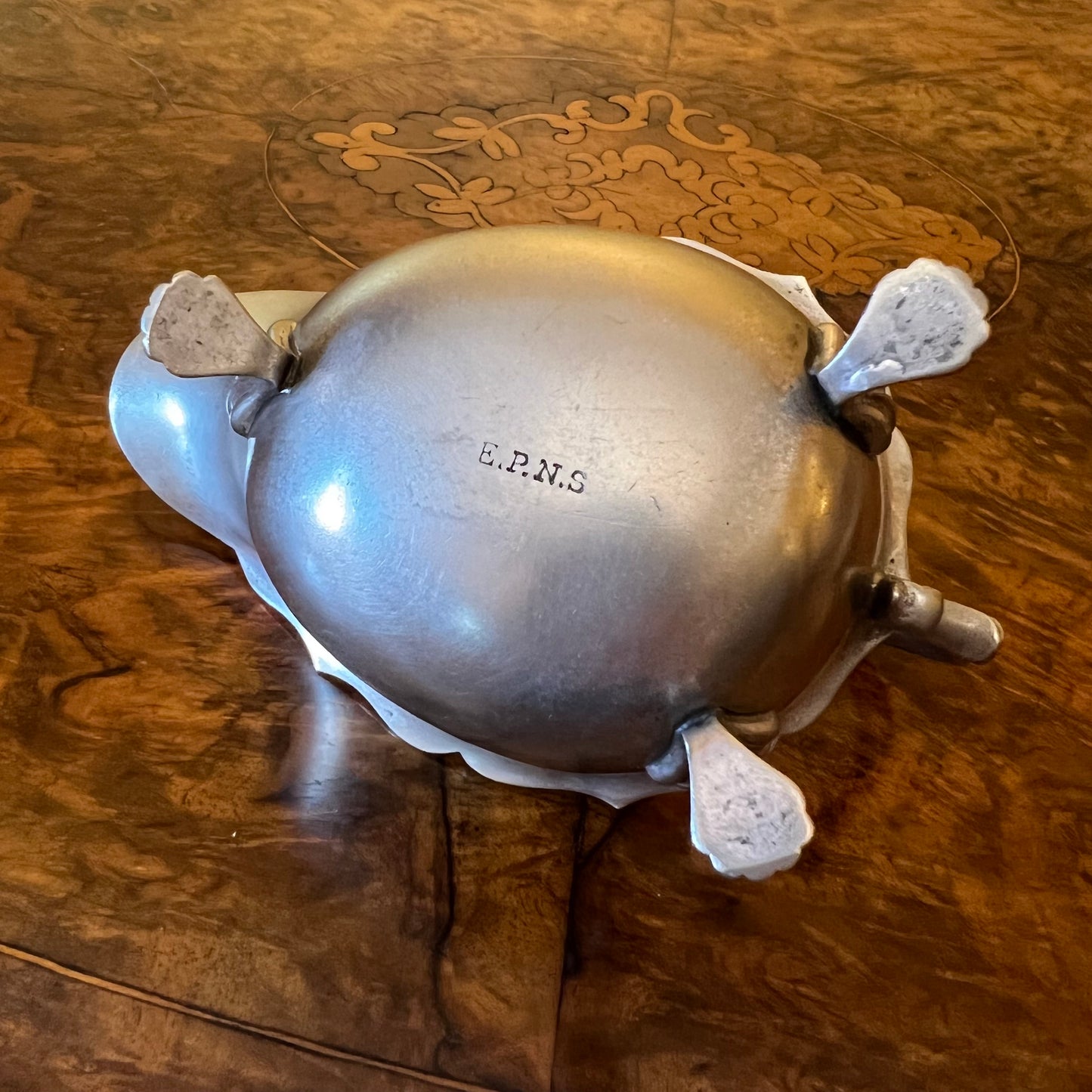 Vintage Silver Plated Gravy Boat Jug