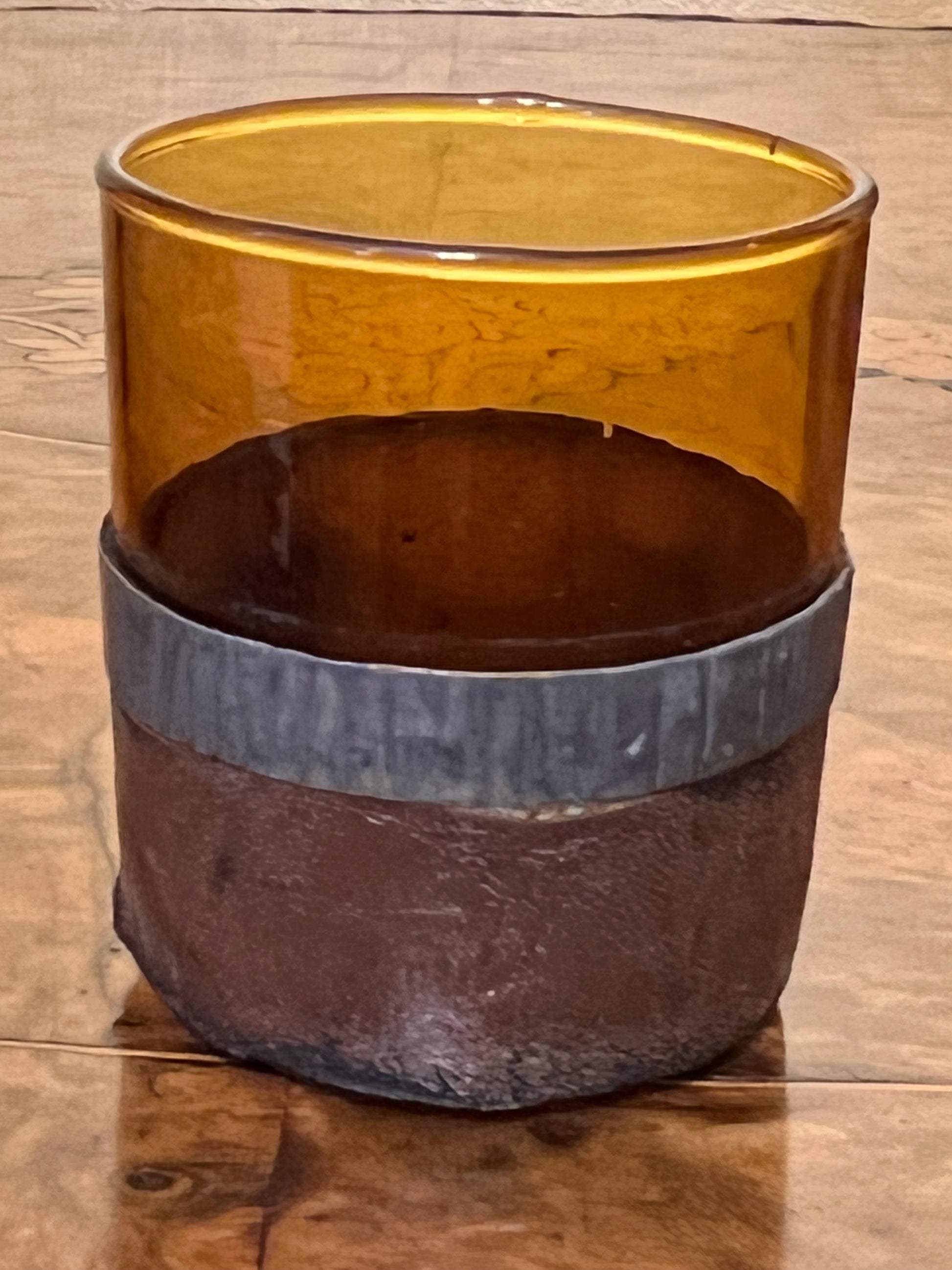 Vintage Spanish Leather Band Cup