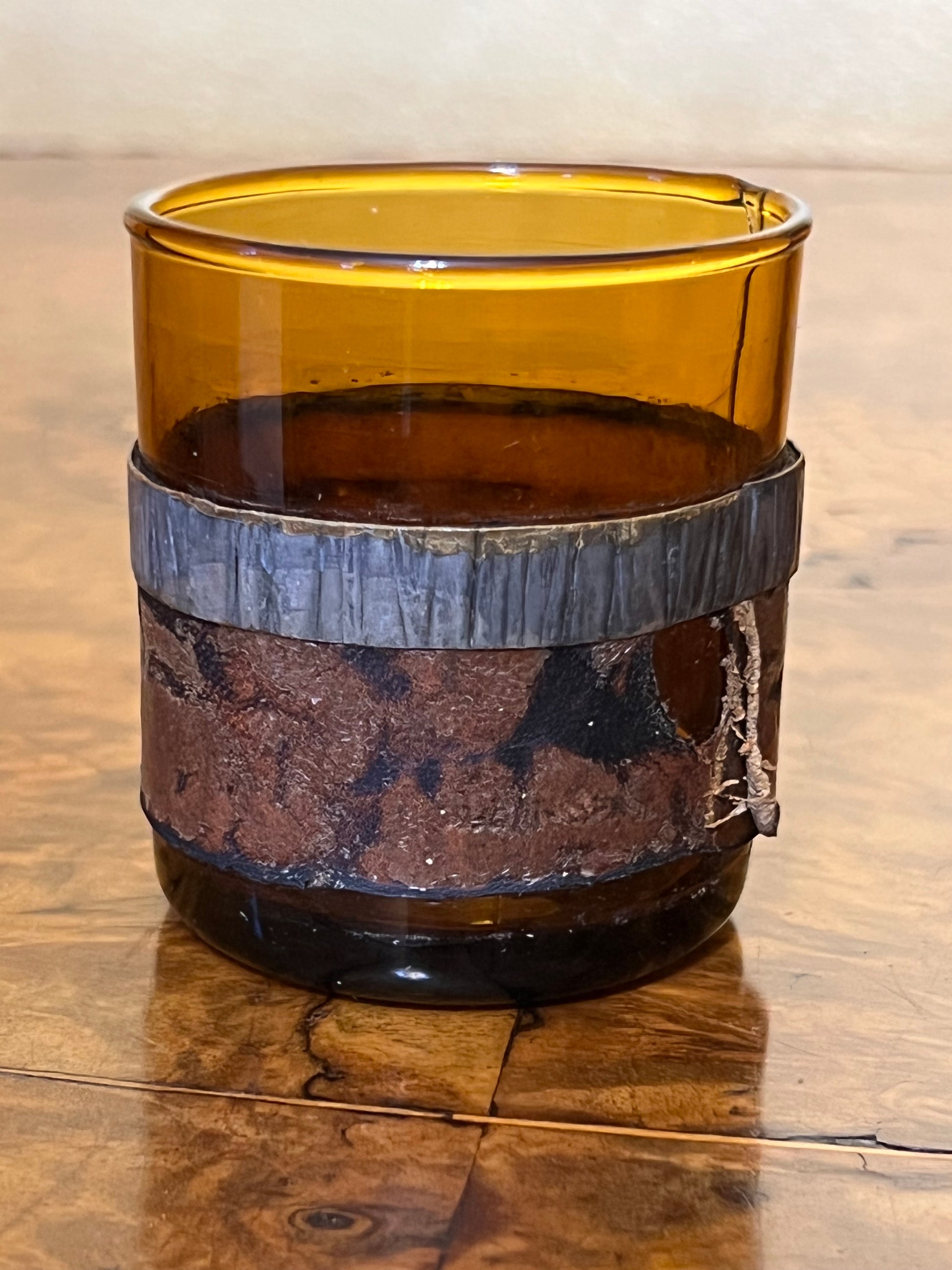 Vintage Spanish Leather Band Cups