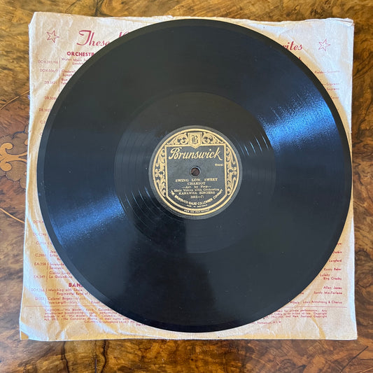 Vintage Swing Low, Sweet Chariot & Climbing Up De Golden Stairs Record 
