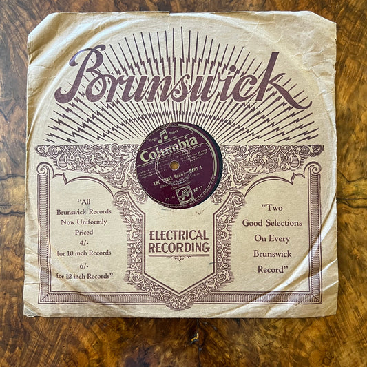 Vintage The Three Bears Part 1 & 2 Record
