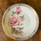 Vintage Wood & Sons English Ironstone Pink Floral Dish