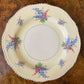 Vintage Woods Ivory Floral Print Dinner Plate/Serving Plate