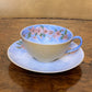 Vintage Yellow Floral Tea Cup Set