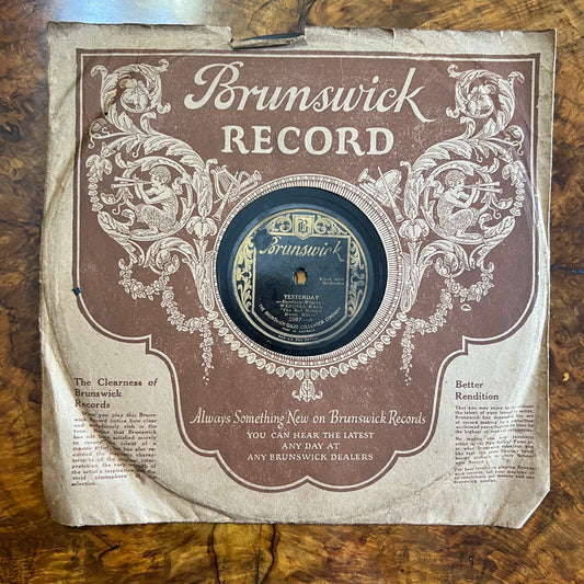 Wendell Hall Yesterday/ Down Kentucky Way Record
