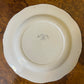 Woods Ivory Floral Print Dinner Plate/Serving Plate